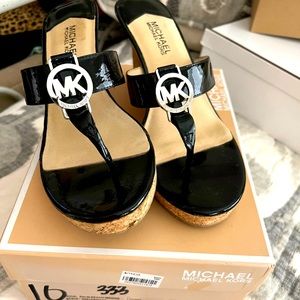 MK wedge sandals